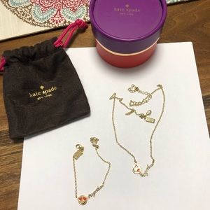 Kate Spade gold set